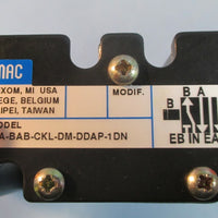 MAC Valve 93ABABCKLDMDDAP1DN Solenoid Valve and Manifold 24V