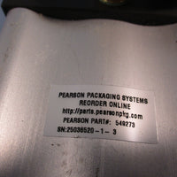 Pearson Packaging Sys. 0216L4 549273 Pneumatic Rotary Cylinder Assembly 663474