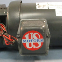 Nidec BMU1P2DFCR Brake Motor 3PH 1HP 5/8" Shaft Dia Shur Stop 105632106007 Brake