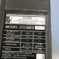 Fincor/Emerson 2230 DC Motor Control, 230V  Model# 2231P1 2231MKIIP1