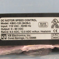 KB Electronics KBIC-120 Motor Speed Control 9429J 1/100-1/2HP @ 115VAC