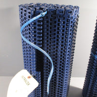 Intralox 2400 Ser Radius Flush Grid Acetal Blue Belt 16" Wide 10ft Length 378539
