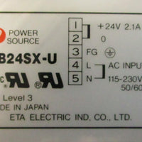 (Lot of 4) ETA Electric Power Source WRB24SXU Power Supply 115230VAC Input