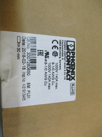 Phoenix Contact PTPower 50 Terminal Blocks NEW Lot of 10