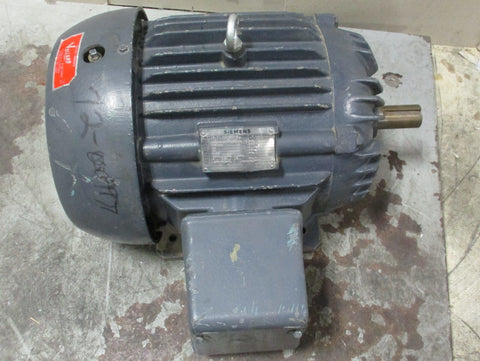 Siemens PE21 Plus RGZESD Motor 25 HP, 3535 RPM, 460 Volt and 284TS Frame