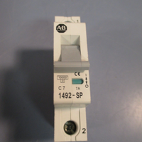 ALLEN BRADLEY CIRCUIT BREAKER 7 A AMP 1 POLE 1P SER C 1492SP1C070
