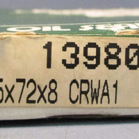 CR Chicago Rawhide 13980 Oil Seal 35mm Bore 72mm OD 8mm W CRWA1 (Lot of 14)