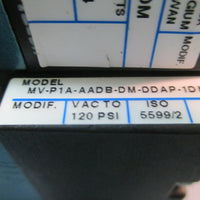 MAC MV-P1A-AADB-DM-DDAP-1DM PNEUMATIC VALVE w/ DMB-DDAP-1DM
