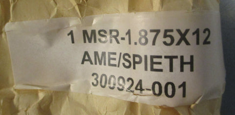 AME Spieth MSR1.875X12 Precision Locknut Bearing 300924001