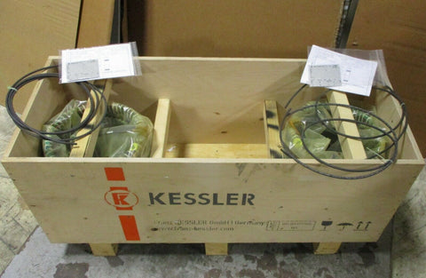 Lot of 2 Franz Kessler DME 046.40.6.FCS 20002709 Motor Stator 19/29 kW, 3 Phase