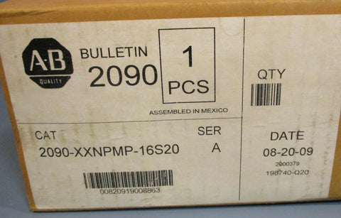Allen Bradley 2090XXNPMP16S20 Series A Motor Power Cable 20 Meter