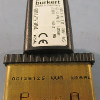 Burkert 00125304 Solenoid Valve 230V 50Hertz 6013 A 3.0 FKM MS