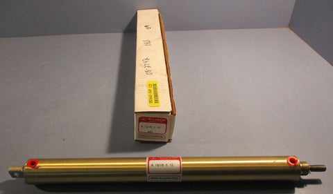Allenair A 11/8  X 12 Pneumatic Cylinder Air 12" Stroke 11/8" Bore