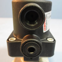GEMU 2029455 Solenoid Valve 9625000Z2 1/23/4 in Black Plastic SSSteel