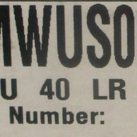 Winsmith 920MWUS076X0FA Gear Reducer 920MWU 40 LR 56C 40:1 Ratio 1" Shaft Dia