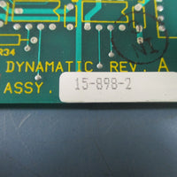 Eaton Dynamatic 158982 Rev A AF5000 Circuit Board  Used