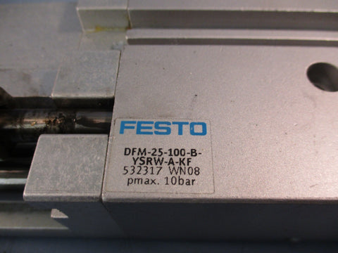 Festo DFM25100BYSRWAKF Pnuematic Guided Drive/Cylinder pmax. 10bar 532317