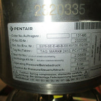 Pentair Product Valve, SS Body, Actuator Operated 2320335