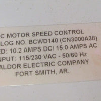 Baldor Washdown Duty DC Drive A34226 REV Motor Speed Control
