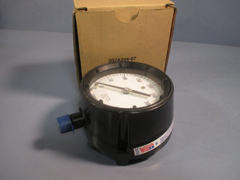 ASHCROFT PRESSURE GAUGE 0400 psi 412" 451220A04L400