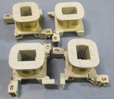 (Lot of 4) Schneider Electric Telemecanique Contactor Coil LX1D25 110120V 60Hz