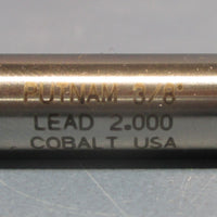 Putnam 3/8" Lead 2.000 Cobalt 4 Flute, 7/8" LOC End Mill NIB
