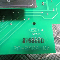 Nordson Control Panel Model 2304 S 276885D