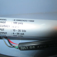 Ashcroft Transducer Range 200 Psig 1030 Vdcv K15M0242C1100