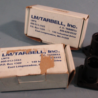 Lot of (2) LM/ Tarbell, Inc LFH6 Linear Bearing Housing, Alum