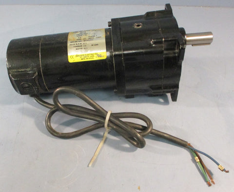 Baldor GPP12545 Gearmotor 90 VDC 1/8 HP 40:1 Ratio 62.5 RPM 5/8" Shaft Dia