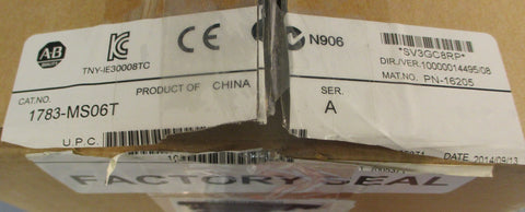 Allen Bradley 1783-MS06T Ser A Managed Ethernet Switch Stratix 8000