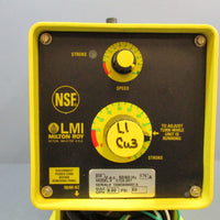 LMI C13225T Electromagnetic Dosing Pump 230Vac 50/60Hz 1.70A 60PSI