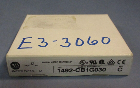 AllenBradley Circuit Breaker 3A Series C 1492CB1G030