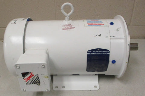 Baldor Reliance CEWDM3615T Washdown Duty Motor 5HP 1750RPM 1-1/8" Shaft Dia