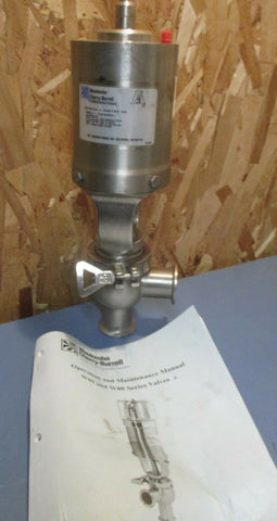 Waukesha CherryBurrell ShutOff Valve 1.5" Sanitary WVALVE00032