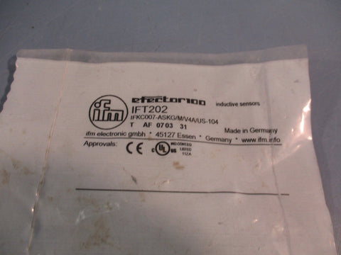 IFM IFT202 Proximity Switch Sensor