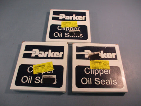 Lot of (3) Parker 1QTR16 JM Split Clipper Oil Seal, Rubber