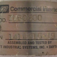 Commercial Intertech IV60000 Hydraulic Pump Gear Motor 3/4" Shaft Dia