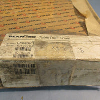 REXNORD LF843K1.375 TABLETOP CHAIN 10FT 1-3/8 IN 1/2IN CONVEYOR BELT