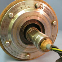 Van Der Graaf 1hp Drum Motor: TM127B25410, 3ph, 60hz, NS66378