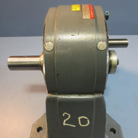Boston Gear Reductor Ratiomotor Cat. No. 231D20 Model 001 20:1 2.430 HP Reducer