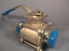 DIXON STAINLESS FULL PORT SANITARY VALVE 2" CF8M 1000 WOG BV2CV-200CCA