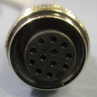 ESCHA 8028900/53210 Female Cable Assy. 12 Pin WAKS125/S366/S2684 5M Long