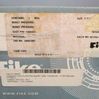 Fike Rupture Disc Burst Indicator 1.5" 55 PSIG 250 Type BCH 1303963 Z9481387