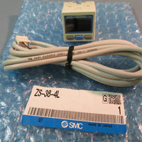 SMC ZSE30AN01D Digital Vacuum Pressure Switch & Cable ZS384L