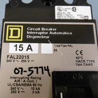 Square D FAL22015 Circuit Breaker 15A 240 V