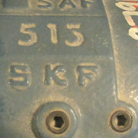 SKF SAF 515 2-Bolt Split Pillow Block Housing 2-7/16 in Bore