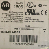 Allen Bradley 1606XL240FP Ser A Power Supply 1606XL 100120/200240VAC 4856DC