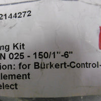 Burkert Control Top Mounting Kit: DN 025  150/1"6"