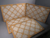 Lot of (4) AIR HANDLER Pleated Air Filter 16x25x1 MERV 7 5W510